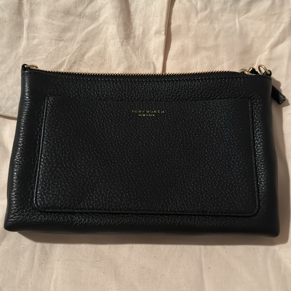 Tory Burch Black Leather Crossbody Bag - Picture 11 of 13